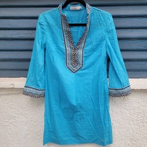 TORY BURCH swimsuit tunic cover up dress.